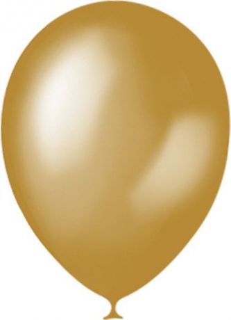 Latex Occidental Набор воздушных шариков Металлик цвет Gold 025 100 шт