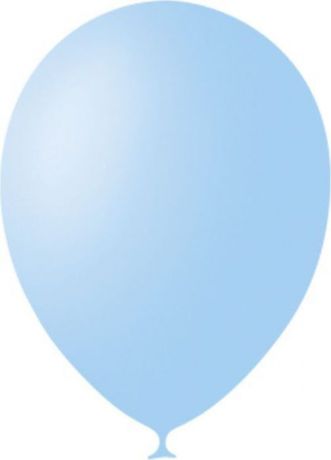 Latex Occidental Набор воздушных шариков Пастель цвет Light Blue 002 100 шт