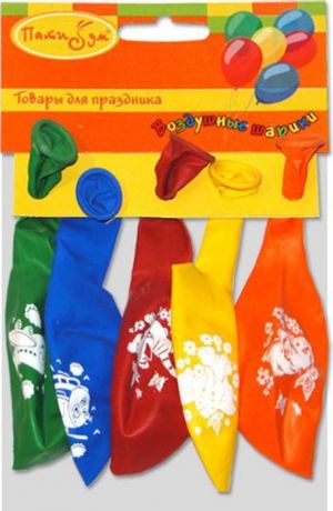 Latex Occidental Набор воздушных шариков Пастель Декоратор Детская тематика 5 шт