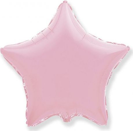Флексметал Шарик воздушный Звезда Пастель цвет розовый