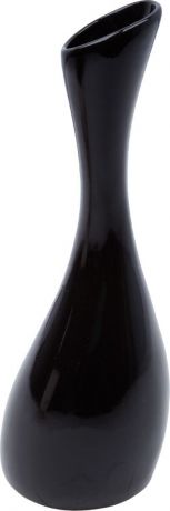 Ваза Engard "Грация", цвет: черный, высота 30 см