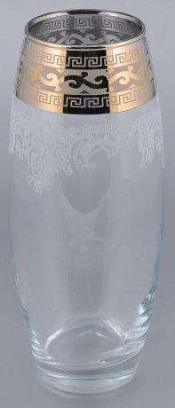Ваза Гусь-Хрустальный "Версаче", высота 26 см