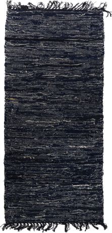 Коврик прикроватный Oriental Weavers "Джинс", цвет: темно-синий, 80 x 140 см