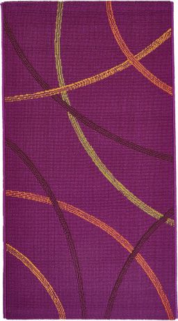 Коврик прикроватный Oriental Weavers "Дaзл", цвет: фиолетовый, 67 х 120 см. 730 M