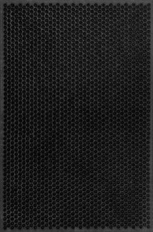 Коврик придверный SunStep "Травка", цвет: черный, 60 х 40 см