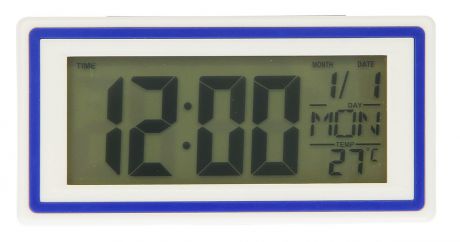 Часы-будильник "Прямоугольник", 10 х 5,5 см. 2590501