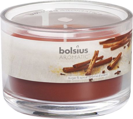 Свеча ароматизированная Bolsius "Пряность", высота 6,3 см