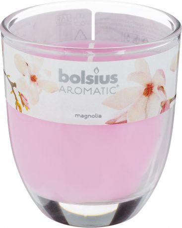 Свеча ароматическая Bolsius "Магнолия", 7 х 7 х 8 см