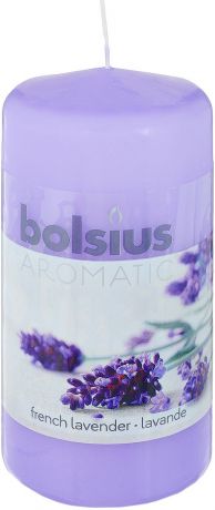 Свеча ароматическая Bolsius "Лаванда", 6 х 6 х 11,5 см