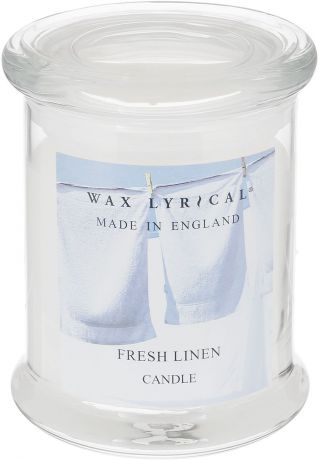 Свеча ароматическая Wax Lyrical "Лен. Сделано в Англии", 8 x 8 x 12,5 см