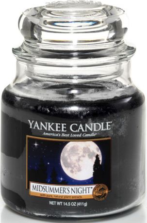 Ароматическая свеча Yankee Candle "Летняя ночь / Midsummers Night", 65-90 ч
