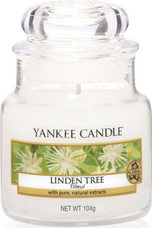 Ароматическая свеча Yankee Candle "Липа / Linden Tree", 25-45 ч