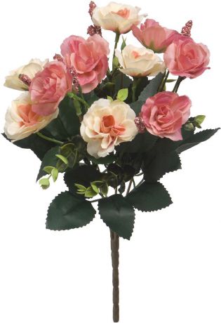 Цветы искусственные Engard "Роза в букете", цвет: пудровый, 30 см