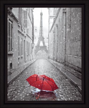 Картина Postermarket "Дождь в Париже", 40 х 50 см