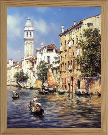 Картина Postermarket "Солнечная Венеция", 20 х 25 см. МС-03