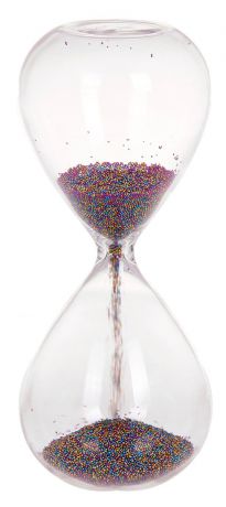 Песочные часы "Разноцветные гранулы", 6 х 15 см