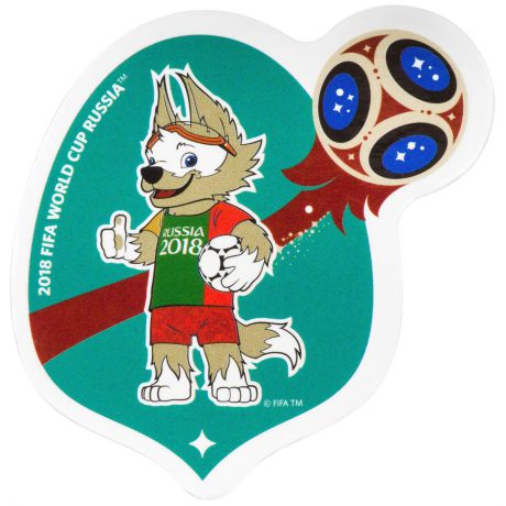 Магнит сувенирный FIFA 2018 "Забивака Португалия", 8 х 11 см. СН540