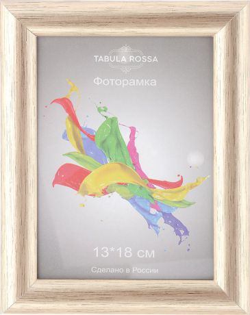 Фоторамка Tabula Rossa "Металлик", цвет: золотистый, 13 х 18 см