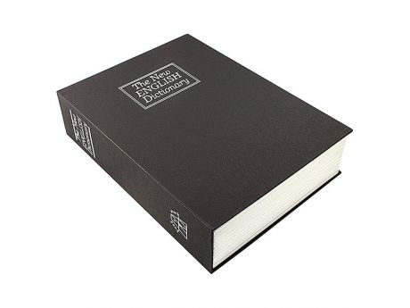 Книга-сейф Эврика "Английский словарь", цвет: черный, 26,5 х 20 х 7 см