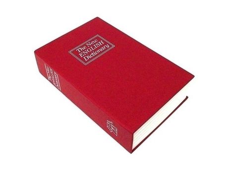 Книга-сейф Эврика "Английский словарь", цвет: красный. 94791