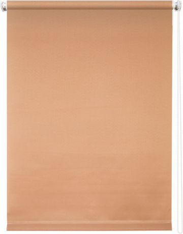 Штора рулонная Уют "Плайн", цвет: кофейный, 100 х 175 см