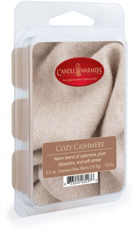 Воск ароматический Candle Warmers "Уютный кашемир / Cozy Cashmere", цвет: бежевый, 75 г