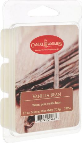 Воск ароматический Candle Warmers "Ванильный боб / Vanilla Bean", цвет: бежевый, 75 г