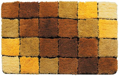Коврик для ванной Iddis "Tender scotch brown", цвет: бежевый, 70 х 120 см