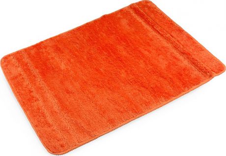 Коврик для ванной Verran Solo, цвет: оранжевый, 60 х 90 см