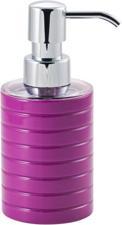 Диспенсер для мыла Swensa "Trento", цвет: фиолетовый, 250 мл