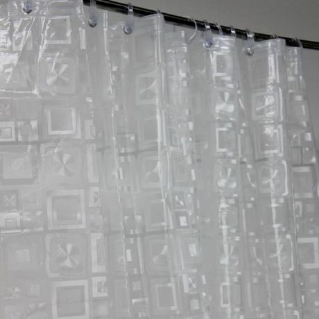 Штора для ванной Dasch "La Vita 3D", цвет: прозрачный, 180 х 200 см. A034 - 0000