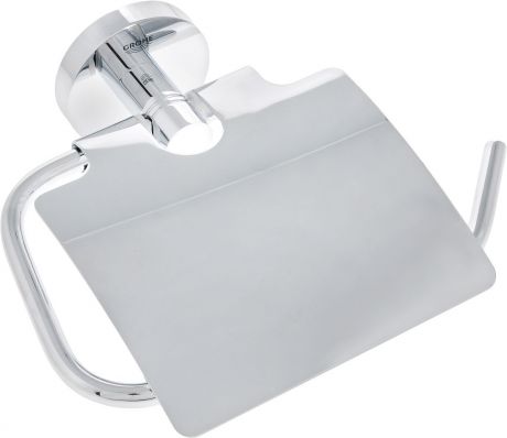 Держатель для туалетной бумаги Grohe "Essentials", с крышкой, 16,5 х 5,5 х 14 см. 40367001