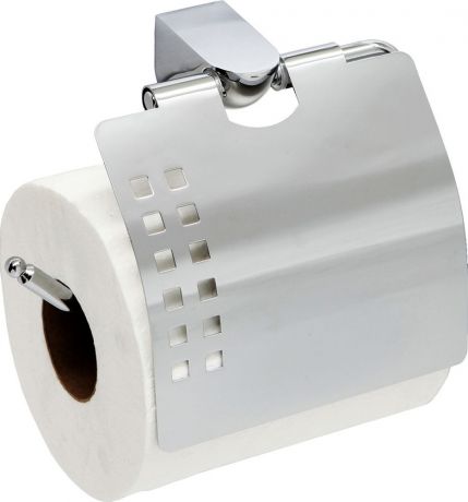 Держатель для туалетной бумаги WasserKRAFT, с крышкой. K-8325