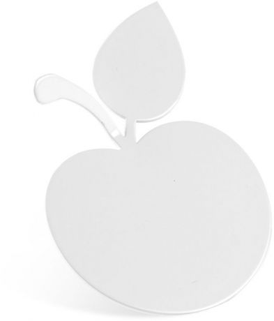 Крючок для ванной Moroshka "Fairytale. Apple", цвет: белый