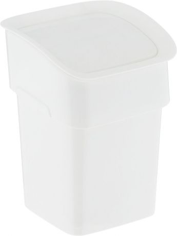 Контейнер для мусора Tescoma "Clean. Kit", настольный, цвет: белый, 2,4 л