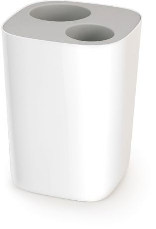 Контейнер для мусора Joseph Joseph Split, цвет: серый, 8 л