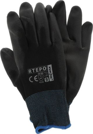 Перчатки хозяйственные Reis "Rtepo", защитные, размер 9