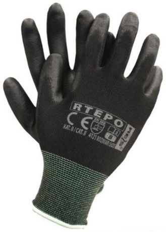 Перчатки хозяйственные "Rtepo", защитные, размер 9