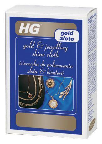 Салфетка "HG" для придания блеска золоту, 30 см х 30 см