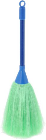 Щетка для смахивания пыли "Burstenmann", цвет: синий, зеленый, 27 см