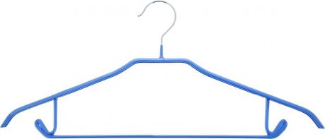 Вешалка для брюк "Miolla", цвет: синий, длина 43 см