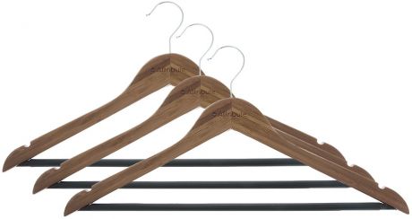 Набор вешалок для одежды Attribute Hanger "Bamboo", 3 шт