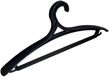 Вешалка для верхней одежды "Мартика", цвет: черный, размер 48-50