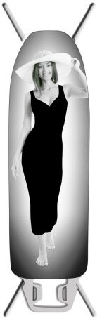 Чехол для гладильной доски Eva "Girl", с терморисунком, 145 х 46 см