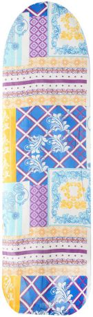 Чехол для гладильной доски Detalle универнсальный, цвет:желтый.голубой,сиреневый, синий 125 х 47 см