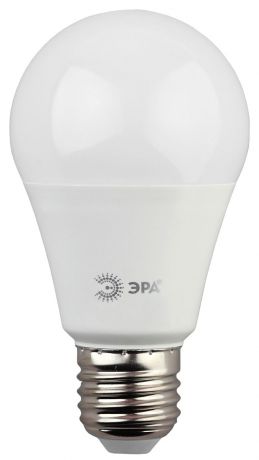 Лампа светодиодная "ЭРА", цоколь E27, 13W, 4000K. A60-13W-840-E27