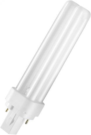 Лампа люминесцентная Osram "Dulux" D 18W/830 G24d-2
