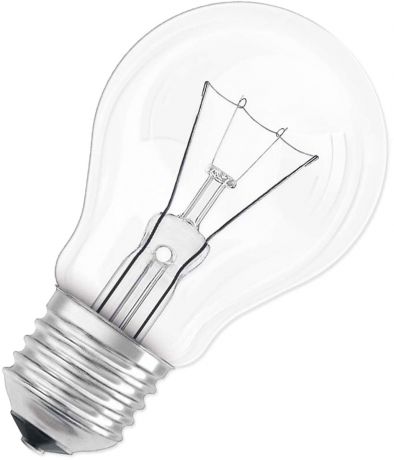 Лампа накаливания Osram "Classic" A CL 60Вт E27 220-240В. 4008321665850