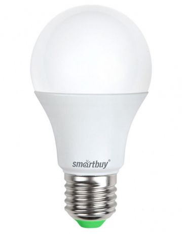 Лампа светодиодная "Smartbuy", А60, холодный свет, цоколь Е27, 11 Вт