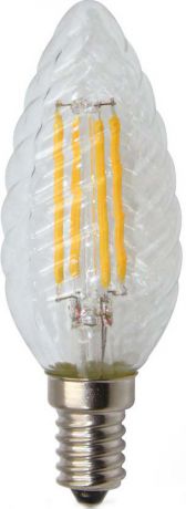 Лампа светодиодная REV "Filament", TC37, теплый свет, цоколь E14, 7 Вт. 32431 7